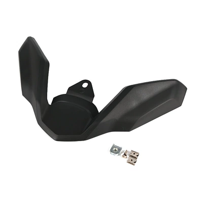 Suitable for Bmw/Bmw R1250Gs R1200Gs Waterbird Modified Extended Beak Front Fender Extension Motorcycle (Motorcycle Fender) - black