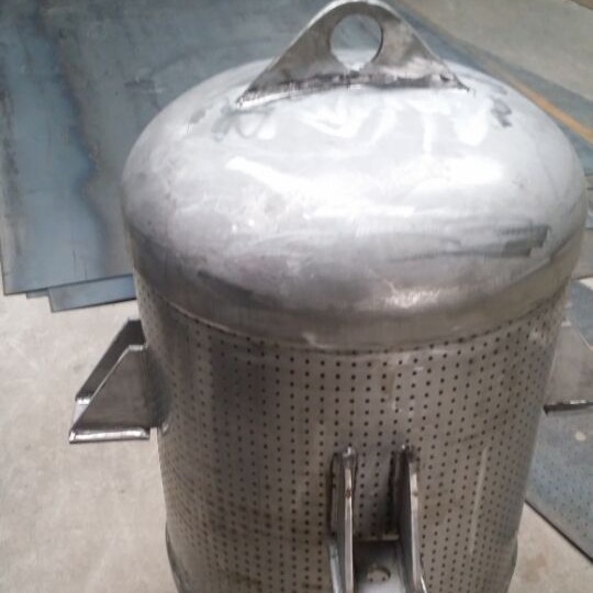 设计制造锅炉安全阀蒸汽排放消音器/消声量大/体积小/重量轻