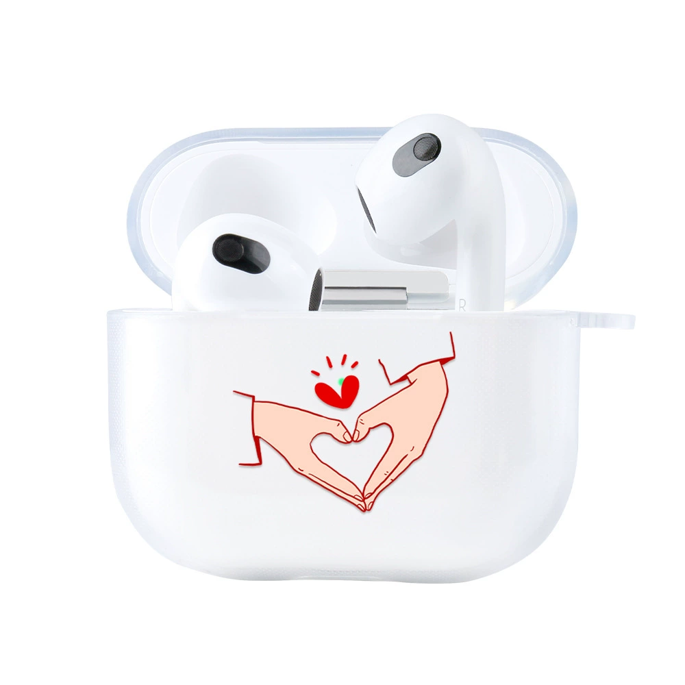 Совместимый с Apple, защитный чехол для свежих наушников, Bluetooth, коллекция 2021 года