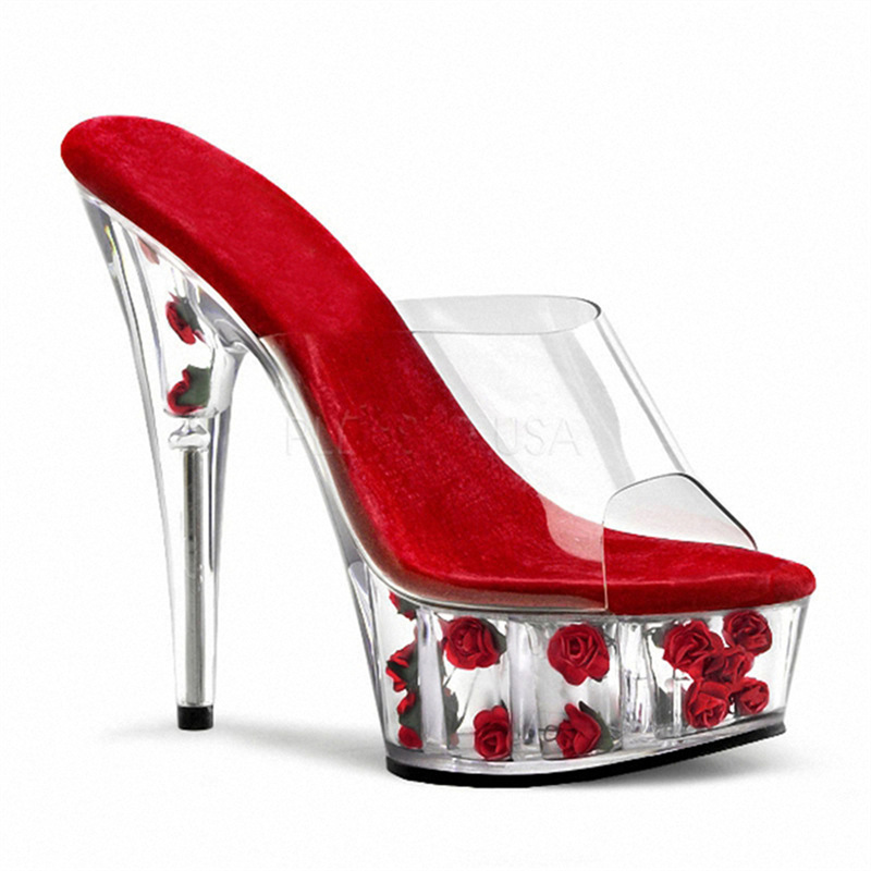 Fishbooth tacones mujeres 2024 nueva moda impermeable mesa Fishbooth moda sandalias de tacones de mujer tacones de rosa zapatos de mujer