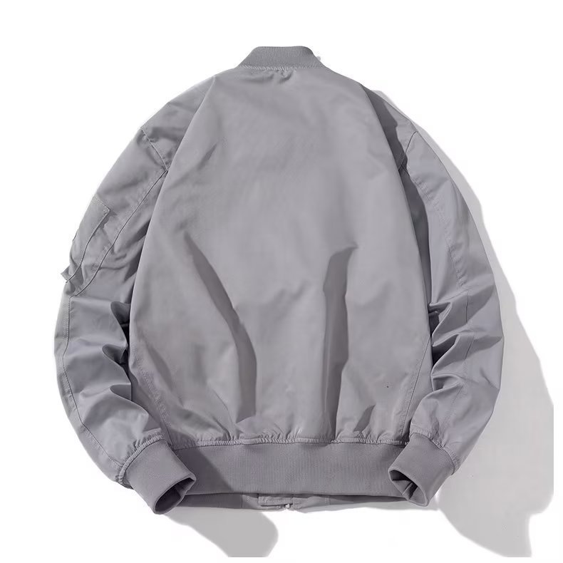 2023 Otoño e Invierno INS de moda uniforme de béisbol pareja de hombres chaqueta de piloto abrigo corto ropa superior entrega de una sola pieza