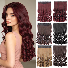 �W��һƬʽ�忨���_�R�L���l���ӽӰlƬ 5-clip hair extensions