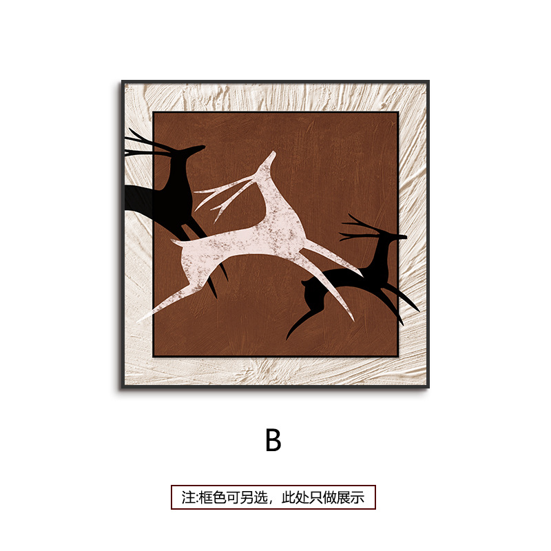 Estilo medio, pintura decorativa francesa, sala de estar, sofá, pared de fondo, arte de nicho, estilo retro, pintura combinada de jardín de Jaipur