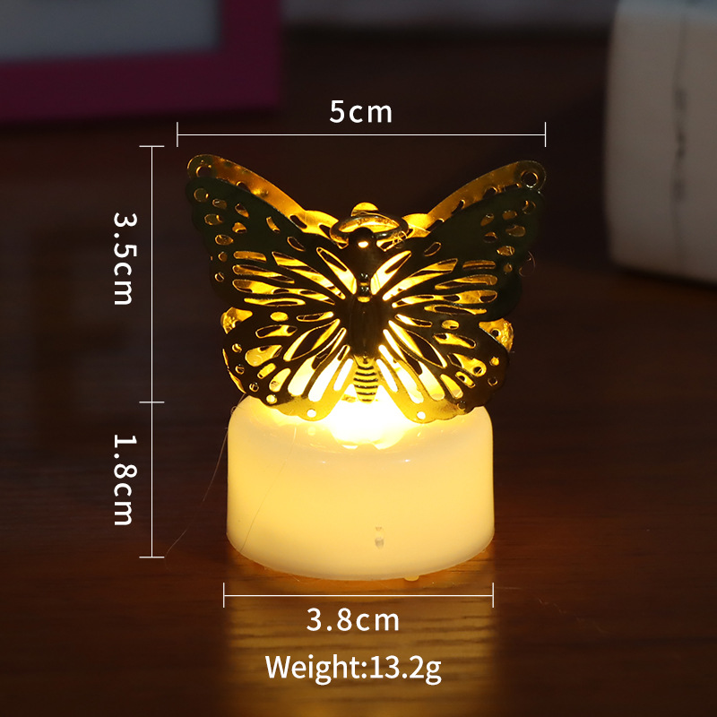 Nueva Venta caliente transfronteriza lámpara de la vela de hierro Marruecos Tenis lámpara deseo propuesta lámpara de la vela lámpara de la piña al por mayor