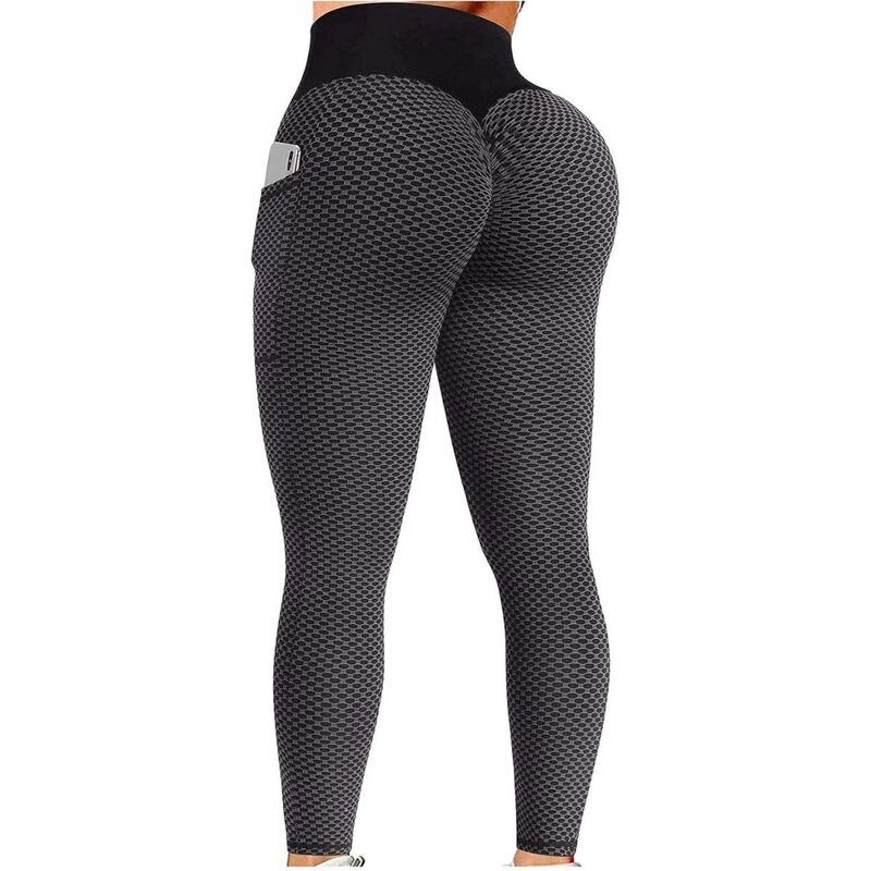 M 22029 High Waist Pocket Yoga Pants High-Waisted Pocket Yoga Pants