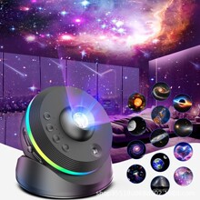 Wholesale starry sky projector LED lamp meteor space mirror