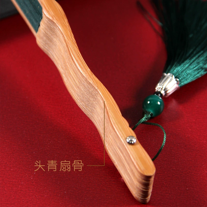 雅扇堂 Классический круглый веер, ручной Hanfu, чонсам, Китайский стиль