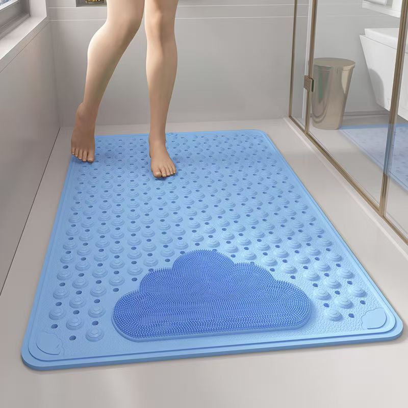 浴室滑り止めマットシャワールームトイレ入浴マット子供転倒防止マット環境保護TPEマッサージマット|undefined