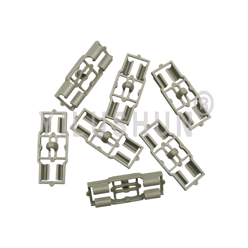 Adecuado para BMW x5bmw nylon gris puerta trasera caucho hebilla fija hebilla de goma bloque de tira de agua R46