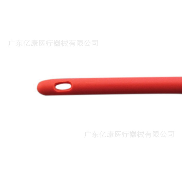 使い捨て単腔尿道カテーテル、赤いゴム製ラテックスドレナージチューブ、二腔および三腔、国内販売、外国貿易輸出、カスタマイズ可能|undefined