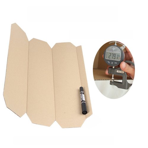 Triangle cardboard express packing shipping umbrella windshield fishing rod long strip cardboard wholesale custom