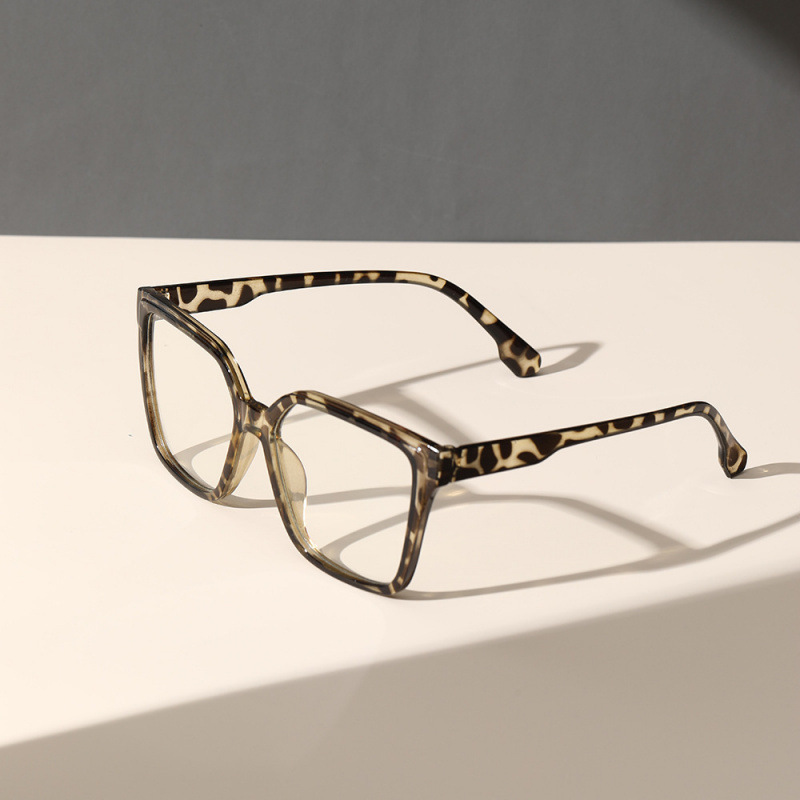 2025大框方形眼镜框平光镜女防蓝光眼镜素颜显脸小框架眼镜Glasse|undefined
