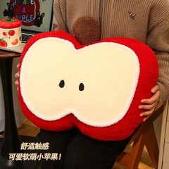 女の子が窓辺で寝るためのかわいいリンゴ枕、畳クッション、寮のソファ、オフィスの腰サポートシート、送料無料
