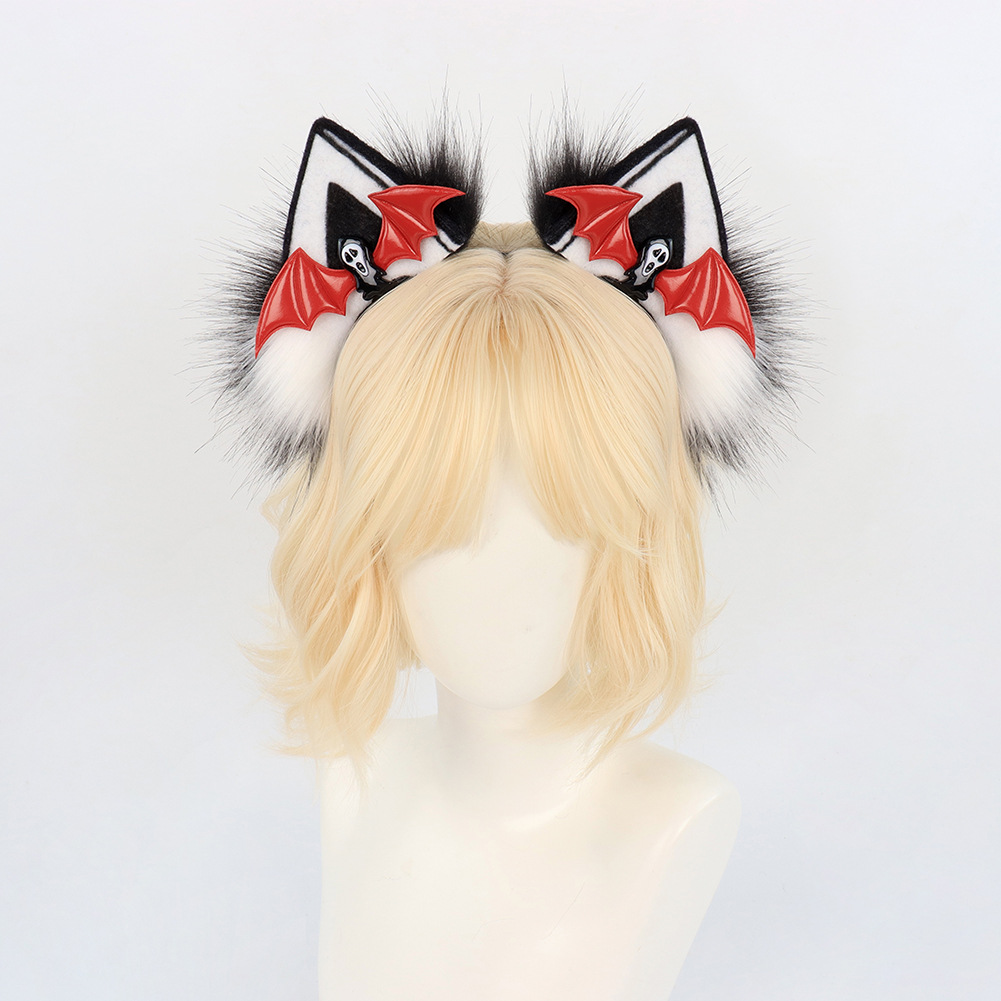 호박 유령 - 흰색과 검정색