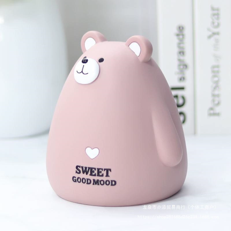 Ёмкая cartoon милый piggy bank для мальчиков и девочек, интернет-знаменитость, защита от падения