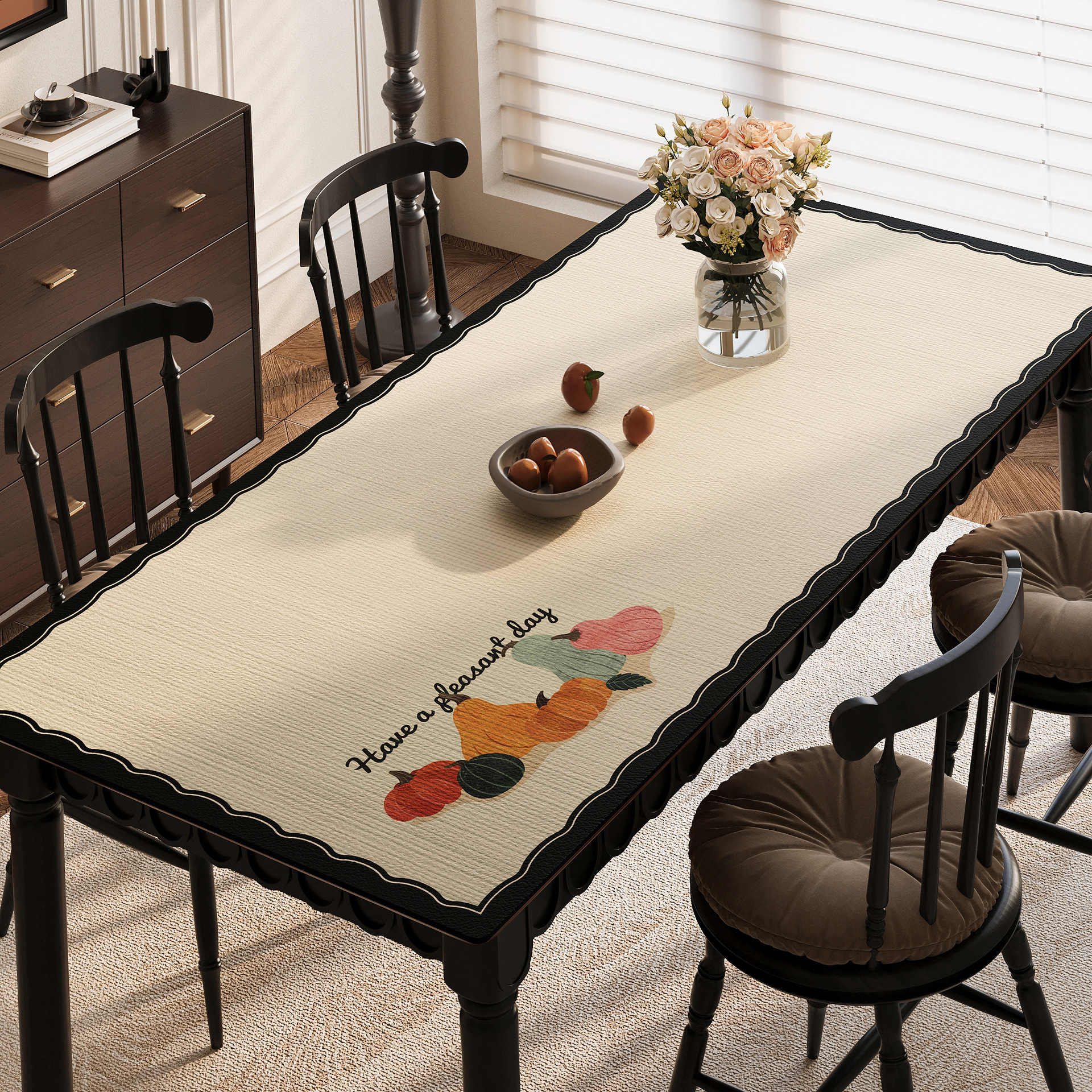 Luz de lujo de alta calidad tela de mesa impermeable a prueba de aceite cojín de cuero sin lavado a prueba de quemaduras cojín de protección de la mesa aislamiento térmico