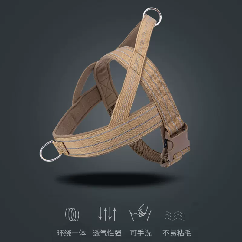 户外战术训练狗衣胸背带宠物服训练马甲大型犬狗衣宠物衣服背心