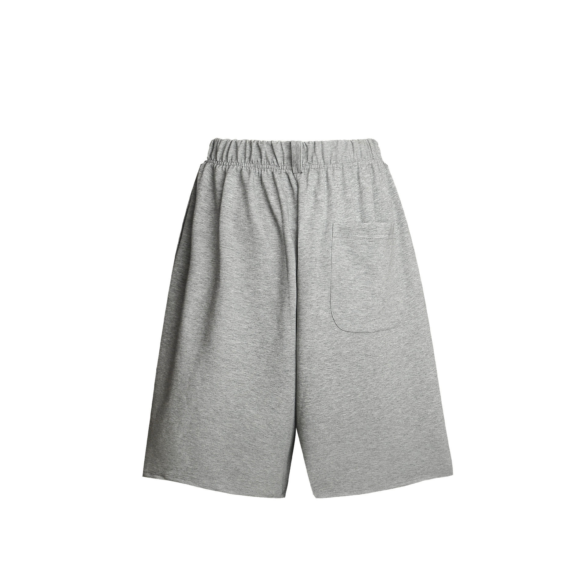 Unisex Vintage American Style Air-Knit Joggers - 360° Embroidered Lettering, Relaxed Fit Cropped Sweatpants For Men And Women_viptrois.com