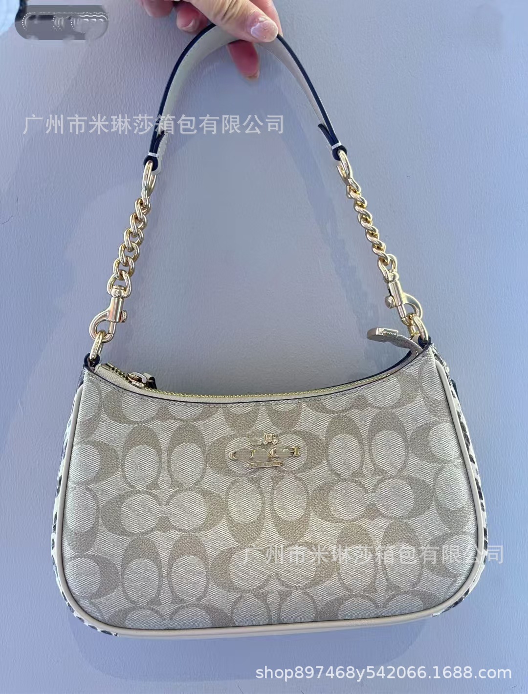 Versión alta de Kome C casa Teri25 bolso de cuero para mujeres brazales de moda versátil bolso de mahjong de flores viejas bolsas de hombro