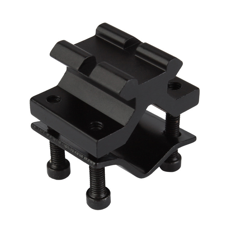 批发 蝴蝶管夹电筒夹激光圆管夹快排固定夹子燕尾夹瞄镜夹具