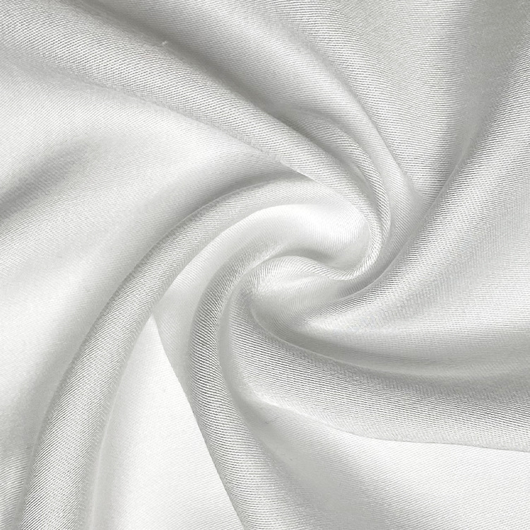 ropa interior lista para usar viscose de color sólido 100% tejido de satén de rayon