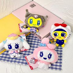 可爱三丽鸥联名chibi拓麻歌子麻美吉美乐蒂酷乐米毛绒玩具小挂件