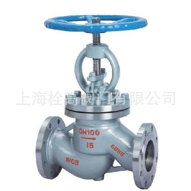 J41W-16C不锈钢法兰截止阀 法兰重量蒸汽截止阀DN15-DN300