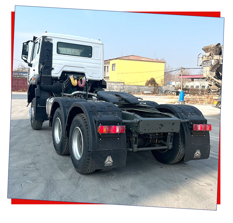 Foreign Trade Export Sinotruk Howo 6*4 Tractor Truck 371 Horsepower Heavy-Duty Truck Tractor Head Transport Truck Head