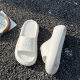 Thick-soled height-increasing slippers women's summer 2025 new fashion all-match non-slip beach shoes eva sandals and slippers for women