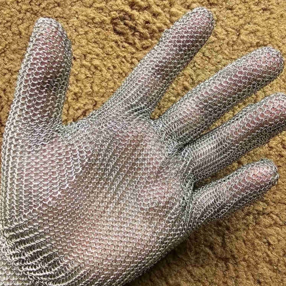 焊接防割手套杀鱼锁甲屠宰包邮不锈钢环防刺防切劳保手套护手