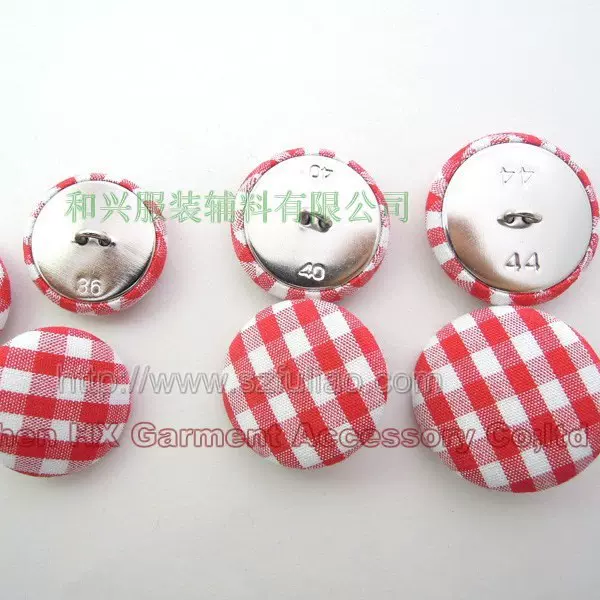 特惠加工布包钮扣  款式齐全 大厂家产量高交货快  铁线底布包扣