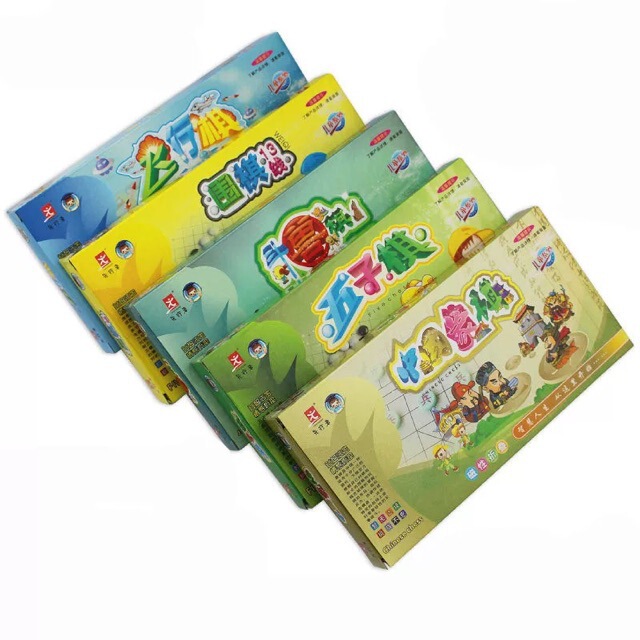 Authentic Pioneer Mini Children's Go Set Backgammon Beast Chess Flying Chess Chinese Chess