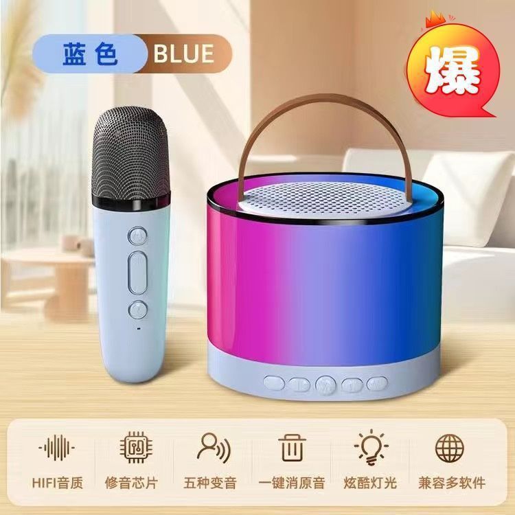 K 12クロスボーダーbluetoothスピーカー家庭用無線k歌音響マイク屋外で歌う|undefined