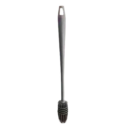 Long-handled cleaning brush for silicone milk bottles, household corner cleaning, teapot, water cup, thermos cup, powerful brushless cleaning