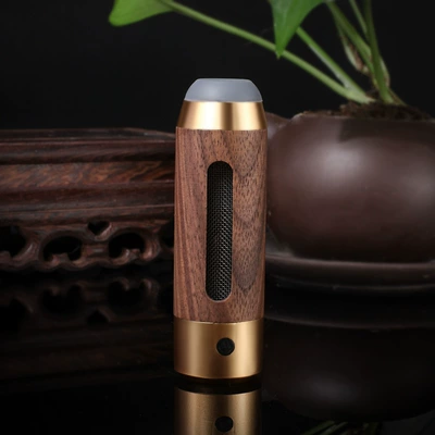 Car ashtray in car smoking non-dropping - walnut-gold-three-use-type-with-cigarette-lighter-does-not-store-ash