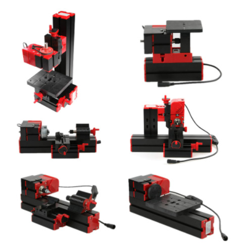 微型机床六合一多功能组合机床套装 迷你DIY工具