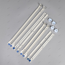 侧装轨道 滑道 美式轨道滚轮导轨抽屉导轨滑道滑轨二节滑轨