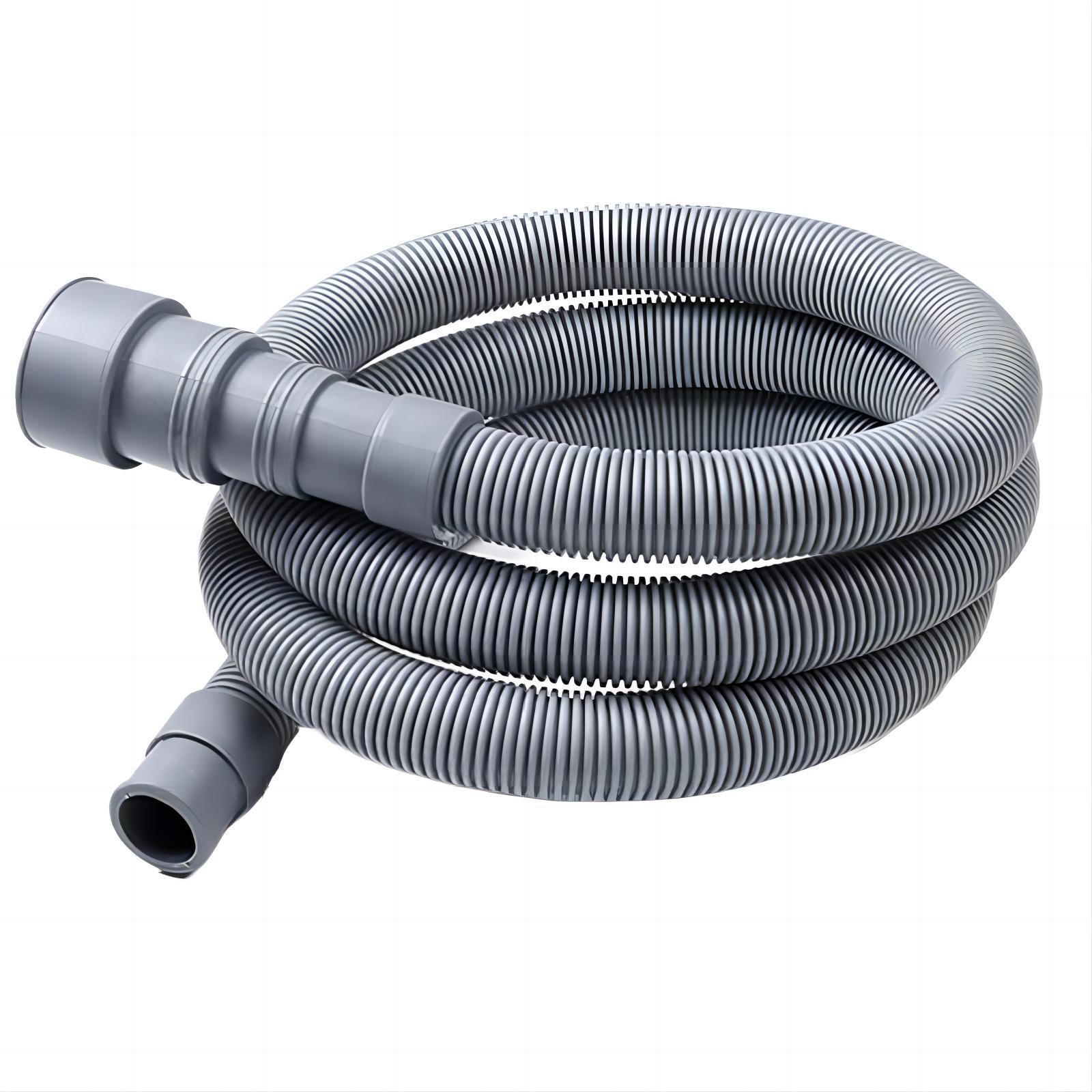 洗衣机排水延迟管2米加厚通用接头PVC软管（含弯架）波纹管