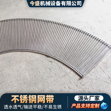 不锈钢网带输送带耐高温隧道炉烘干蔬菜清洗设备流水线网链传送带