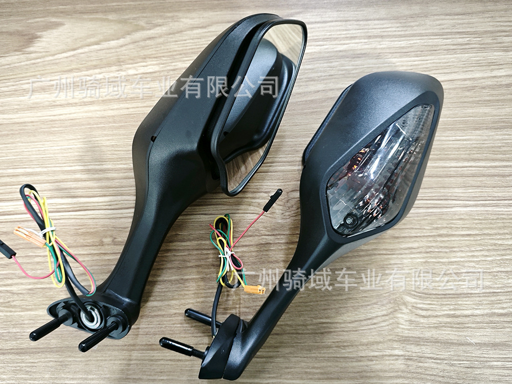 Suitable for Honda CBR1000RR 2008-2016, foldable motorcycle rearview mirror with turn signal