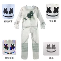 Новый стиль 100 лучших электрических слогов cosplayDJ Зефир группа marshmello слитная одежда s842