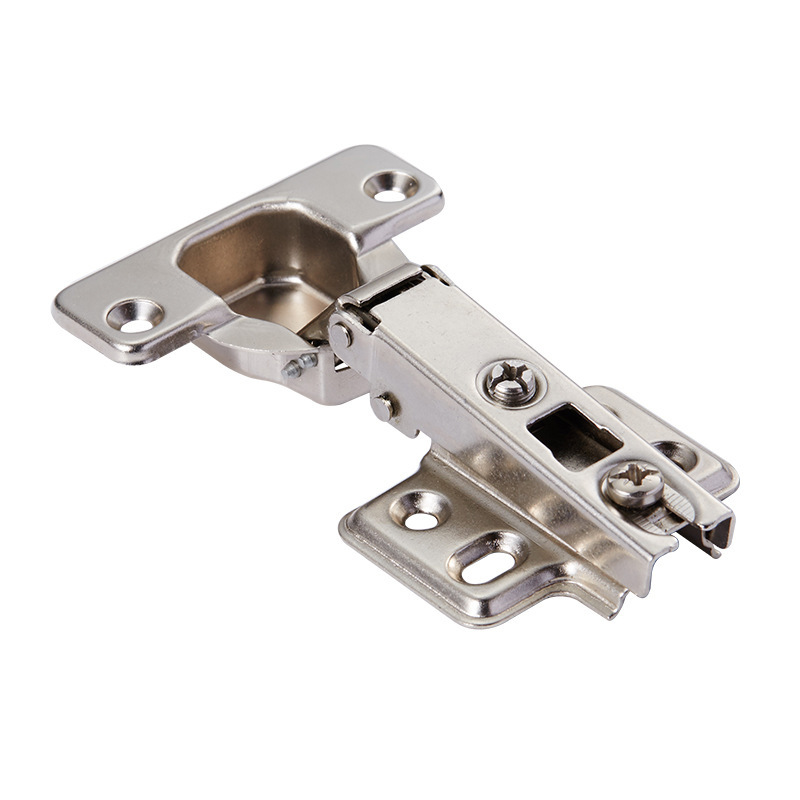 Bisagra de hierro ordinario de dos secciones Force 35 Cup bisagra de la puerta del gabinete bisagra engrosada gran puerta curva buffer 50g bisagra al por mayor