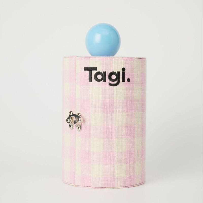Tagi.机灵信号旋转桌面收纳复古大容量小众首饰盒化妆包|undefined
