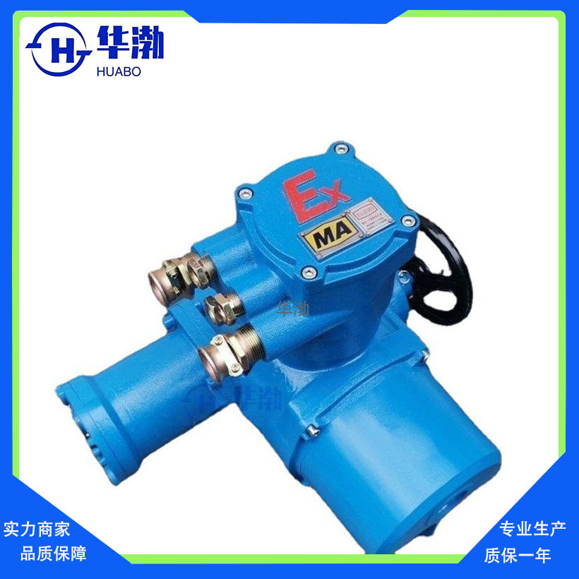 MA矿用ZB45-24T隔爆型阀门电动执行器 煤矿专用防爆阀门电动装置