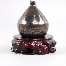 X1MX1M奇石底座可挖槽实木质可订石头佛像摆件花瓶红木盆景茶壶香