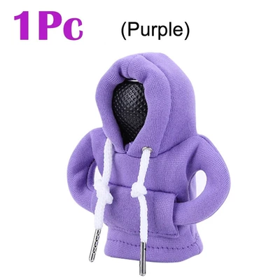 Dust Cover Shift Lever Car Sürətlər qutusu və əl tormozu başlıqları - small-sweatshirt-purple