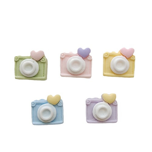 DIY resin accessories love camera keychain pendant patch storage box mouthwash cup handmade accessories