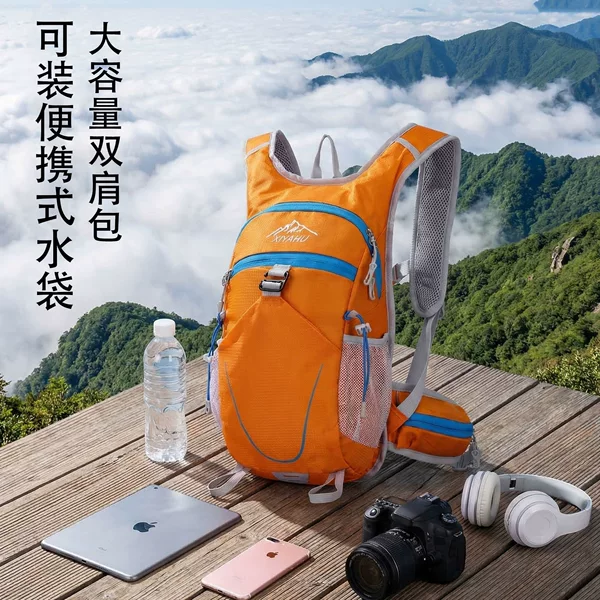 Lightweight, casual backpack for hiking, outdoor activities, mountaineering, and cycling; multi-functional outdoor backpack; wholesale from a cross-border factory