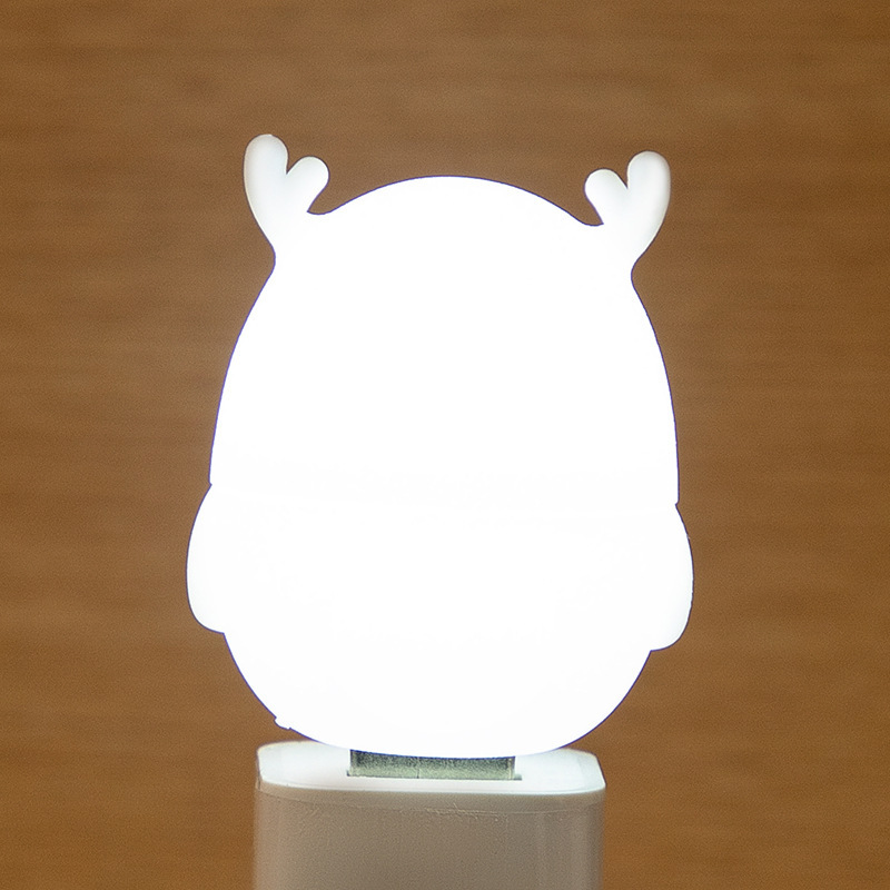 USB星星小夜灯led充电宝插电卧室宿舍床头台灯白暖蓝粉光灯跨境|undefined