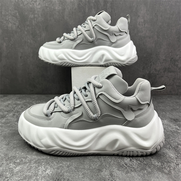 2024 Autumn New Versatile Matsuke Trendy Men with Thick Sole and High Height, Popular Brand for Men's Casual Shoes_voghion.com